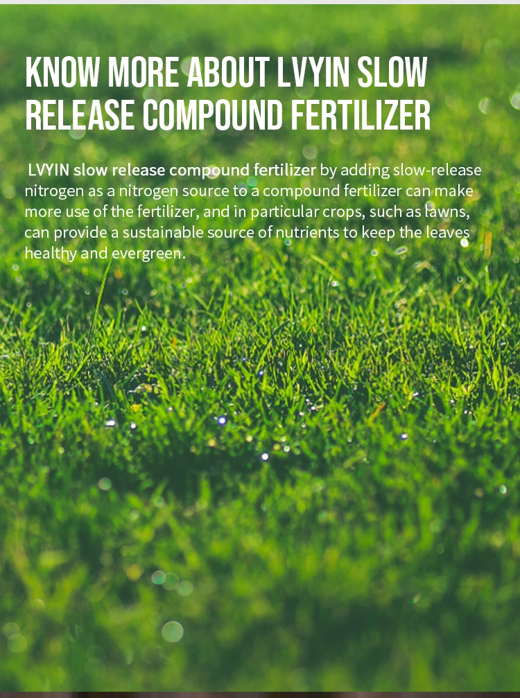 UF/Mu Slow Release NPK Fertilizer Contain Trace Elements/Medium Elements